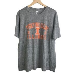 Pro Player Fighting Illini Illinois Grey T-shirt